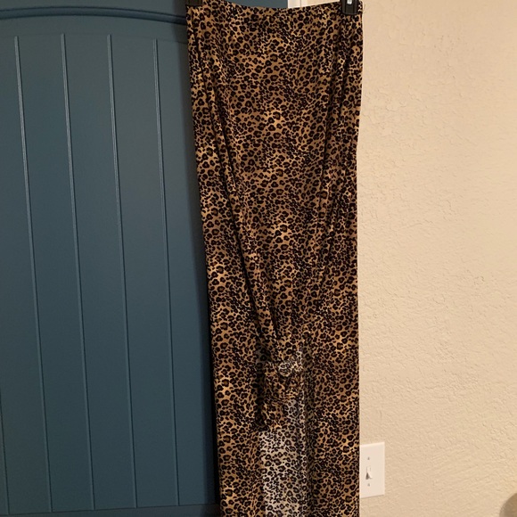 ESSEX USA Cheetah print full skirt, S - Picture 6 of 8